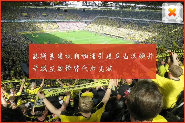 赫斯基建议利物浦引进亚当沃顿并寻找左边锋替代加克波